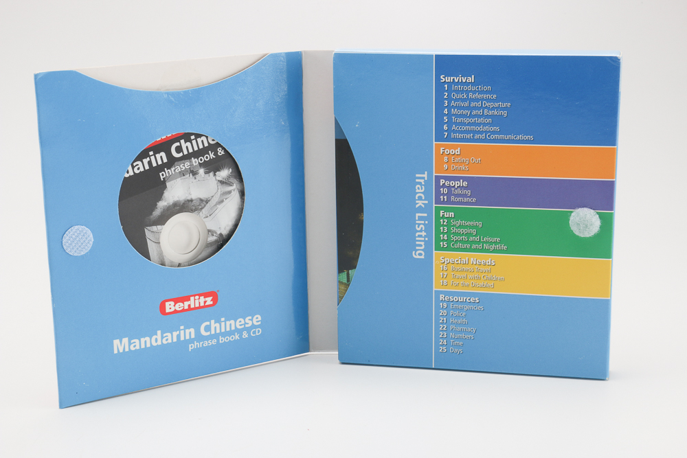 Berlitz Mandarin Chinese Phrase Book and CD