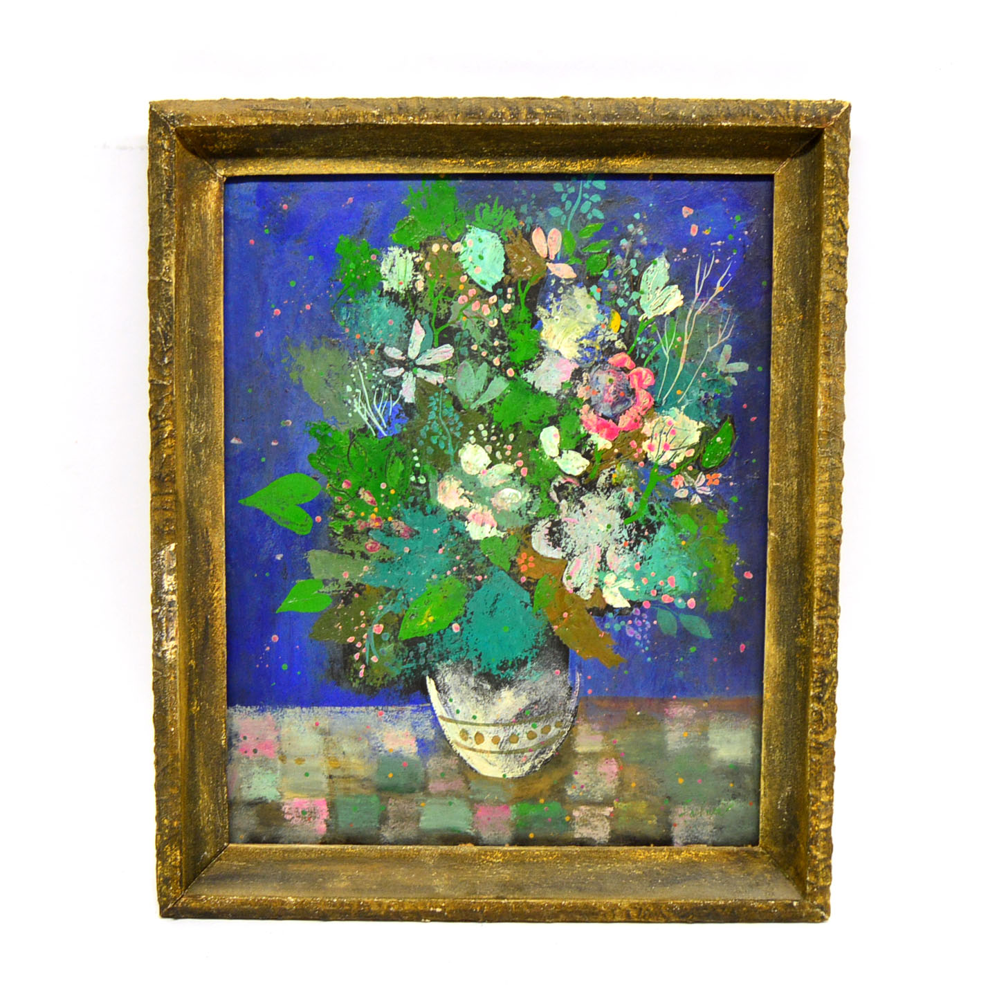 Henry Lawrence Faulkner Original Oil On Board Depicting A Still Life