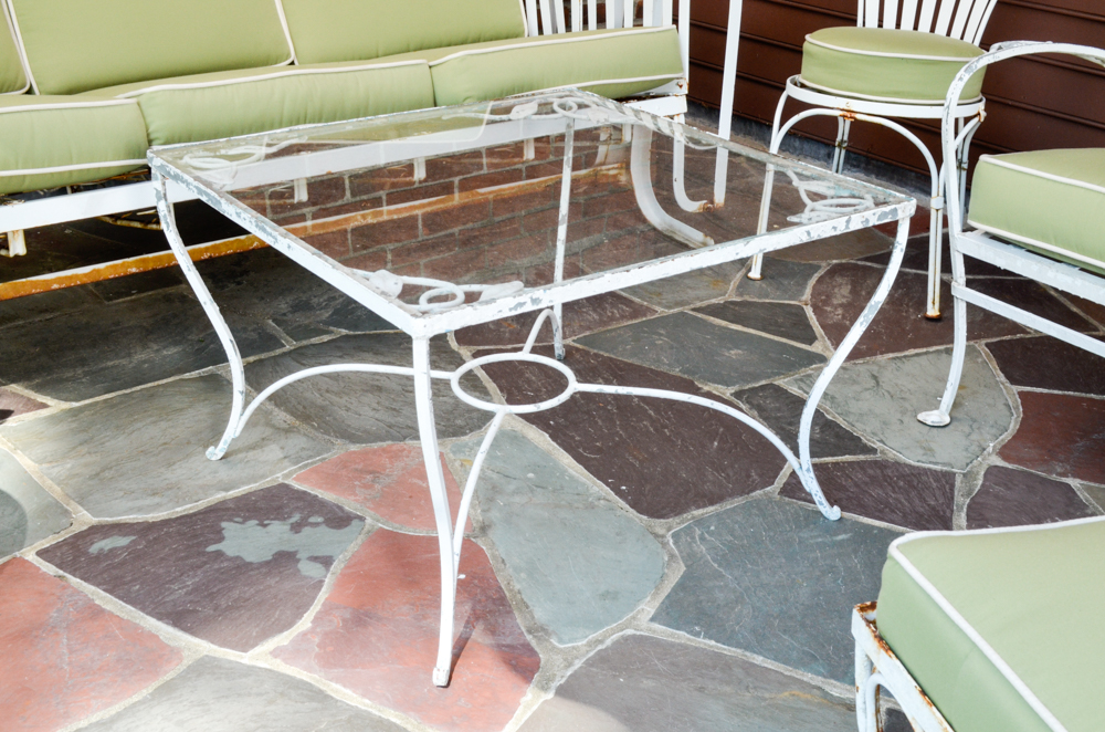 Vintage Wrought Iron Patio Furniture