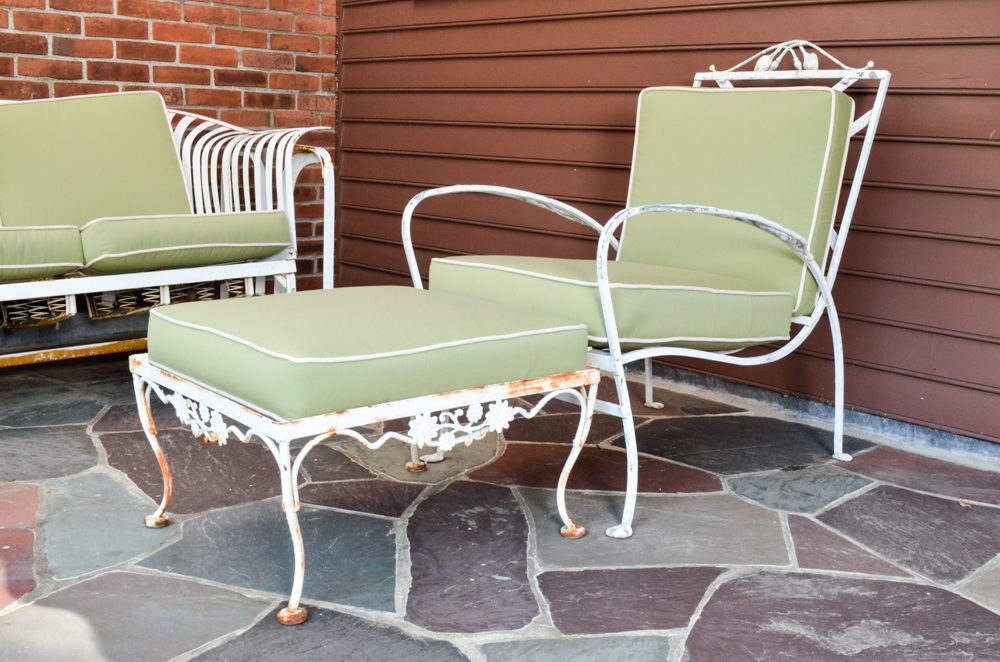 Vintage Wrought Iron Patio Furniture