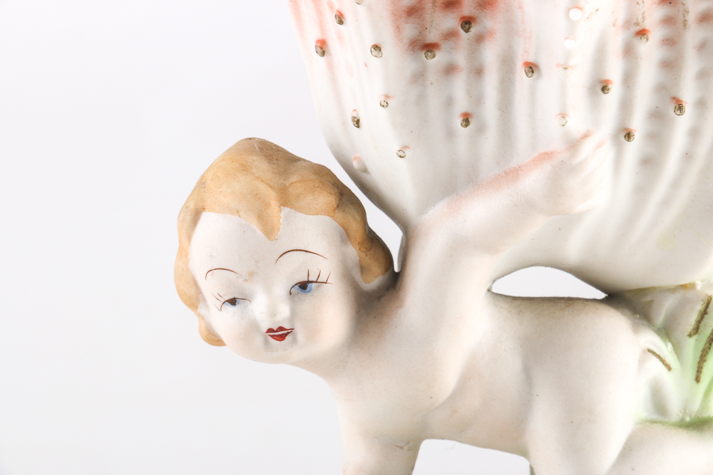 Collection of Ceramic Angel Figurines