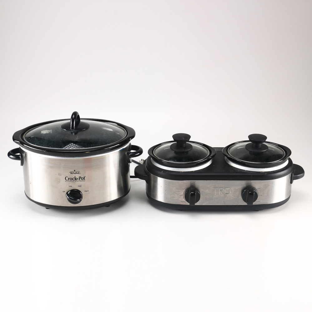 Two Slow Cookers