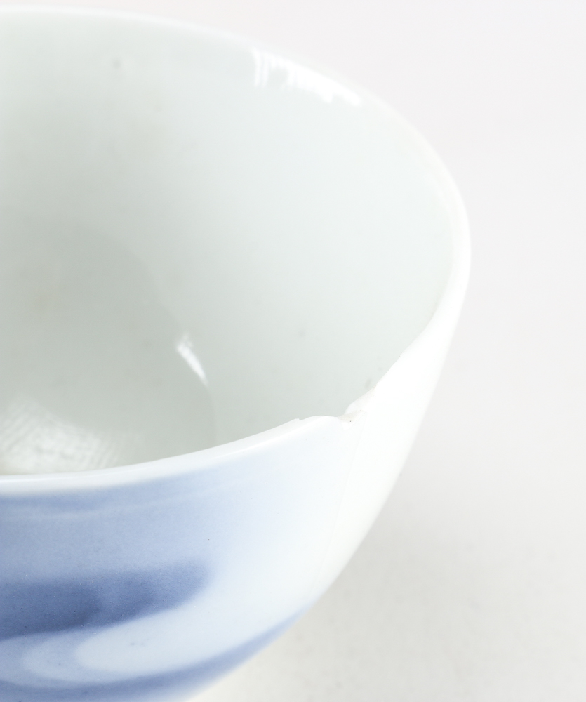 Blue and White Tea Set