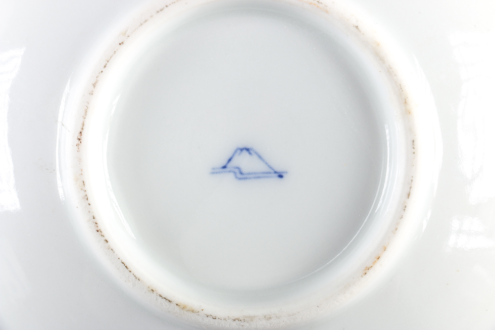 Blue and White Tea Set