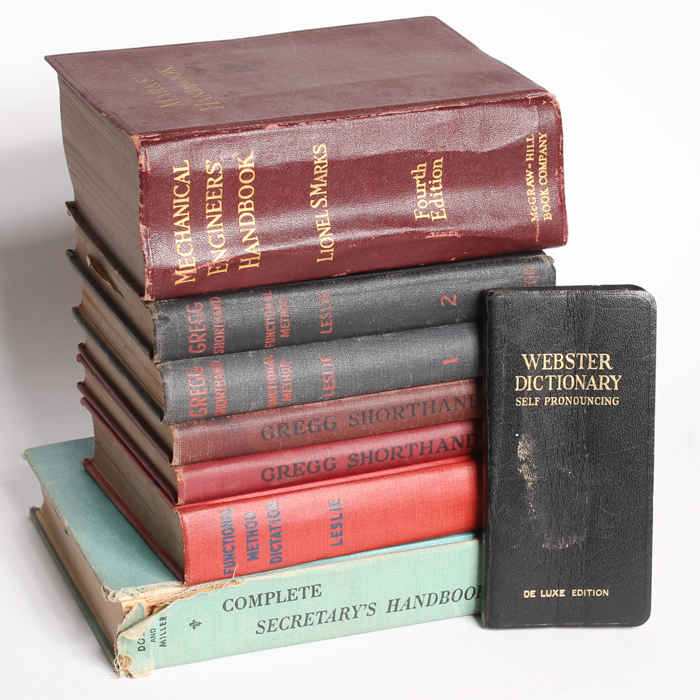 Assortment of Vintage Hardcover Technical Books