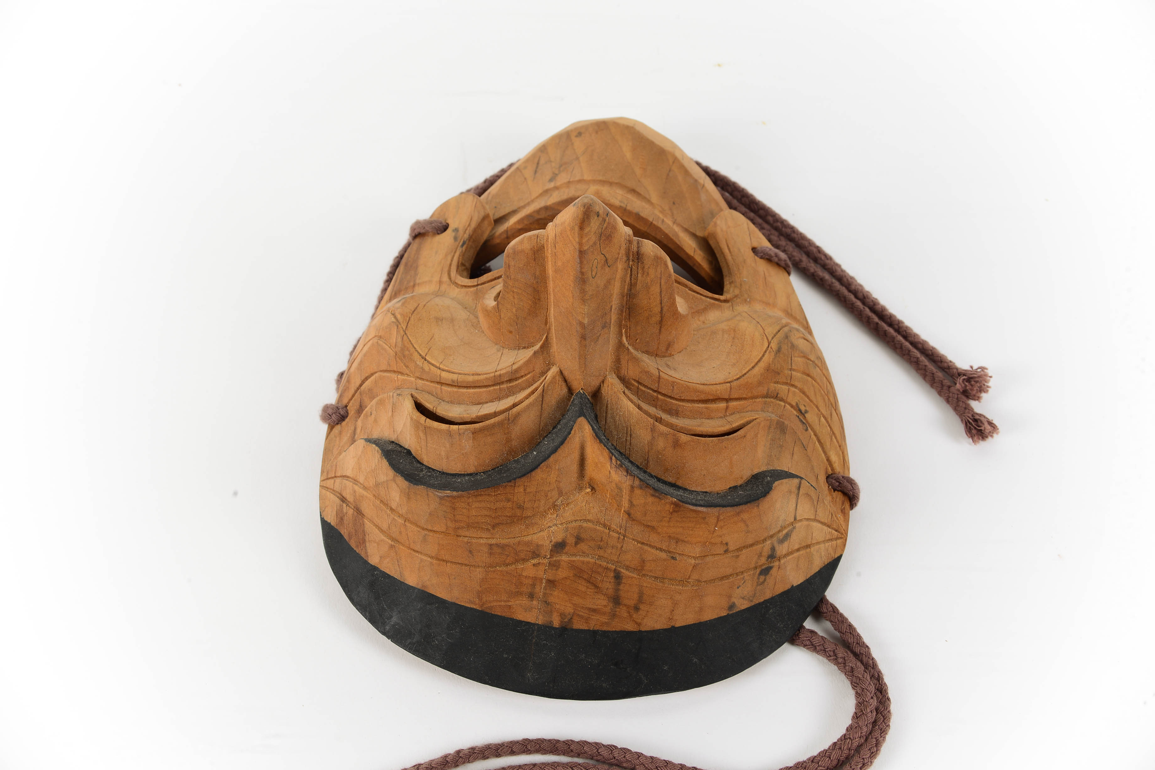 Korean Wood "Hahoetal" Mask with Articulated Jaw