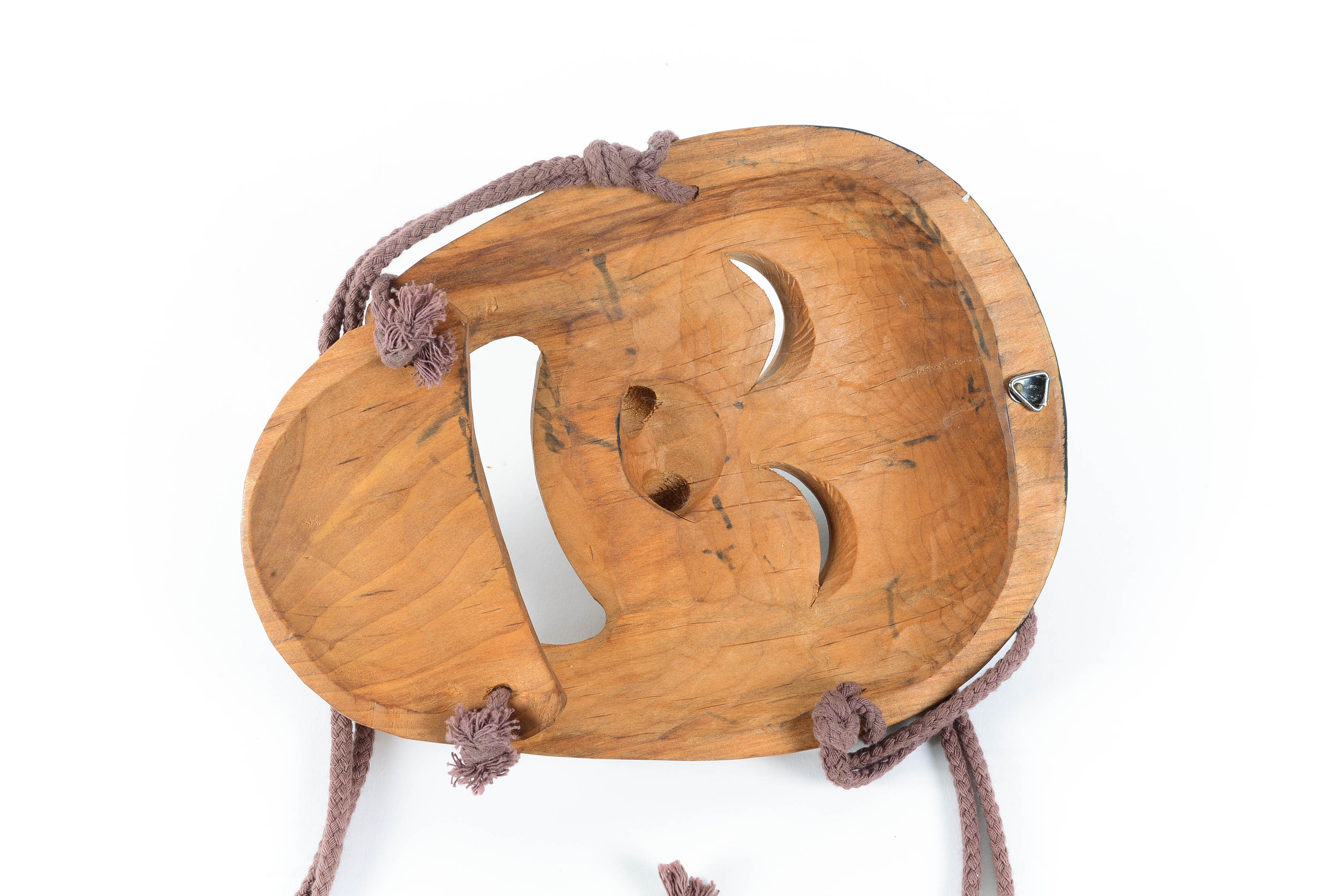 Korean Wood "Hahoetal" Mask with Articulated Jaw