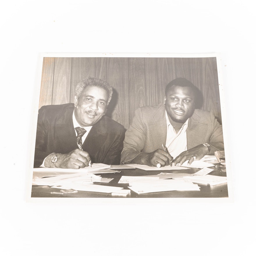Early Joe Fraizer and Yank Durham Photograph by Glenn McCurdy