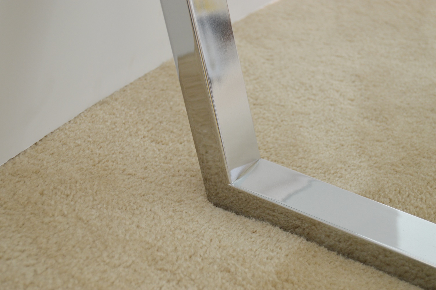 Mid Century Modern DIA Milo Baughman Glass-Topped Cocktail Table