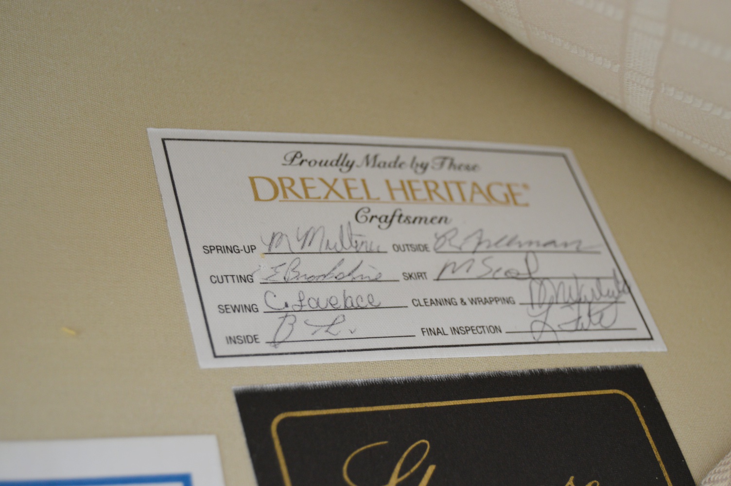 Drexel Heritage Upholstered Club Chair