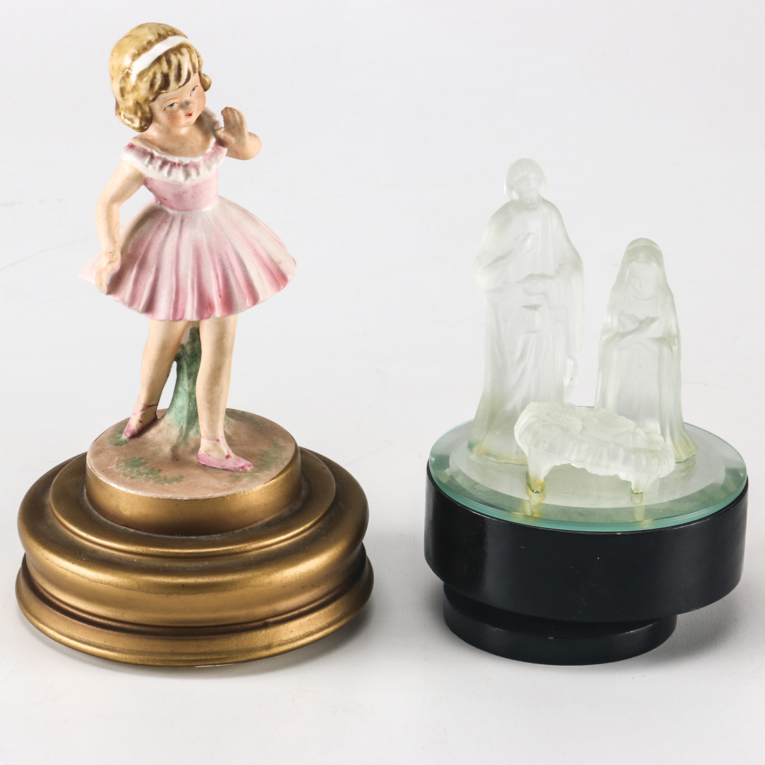 Assortment of Music Box Figurines
