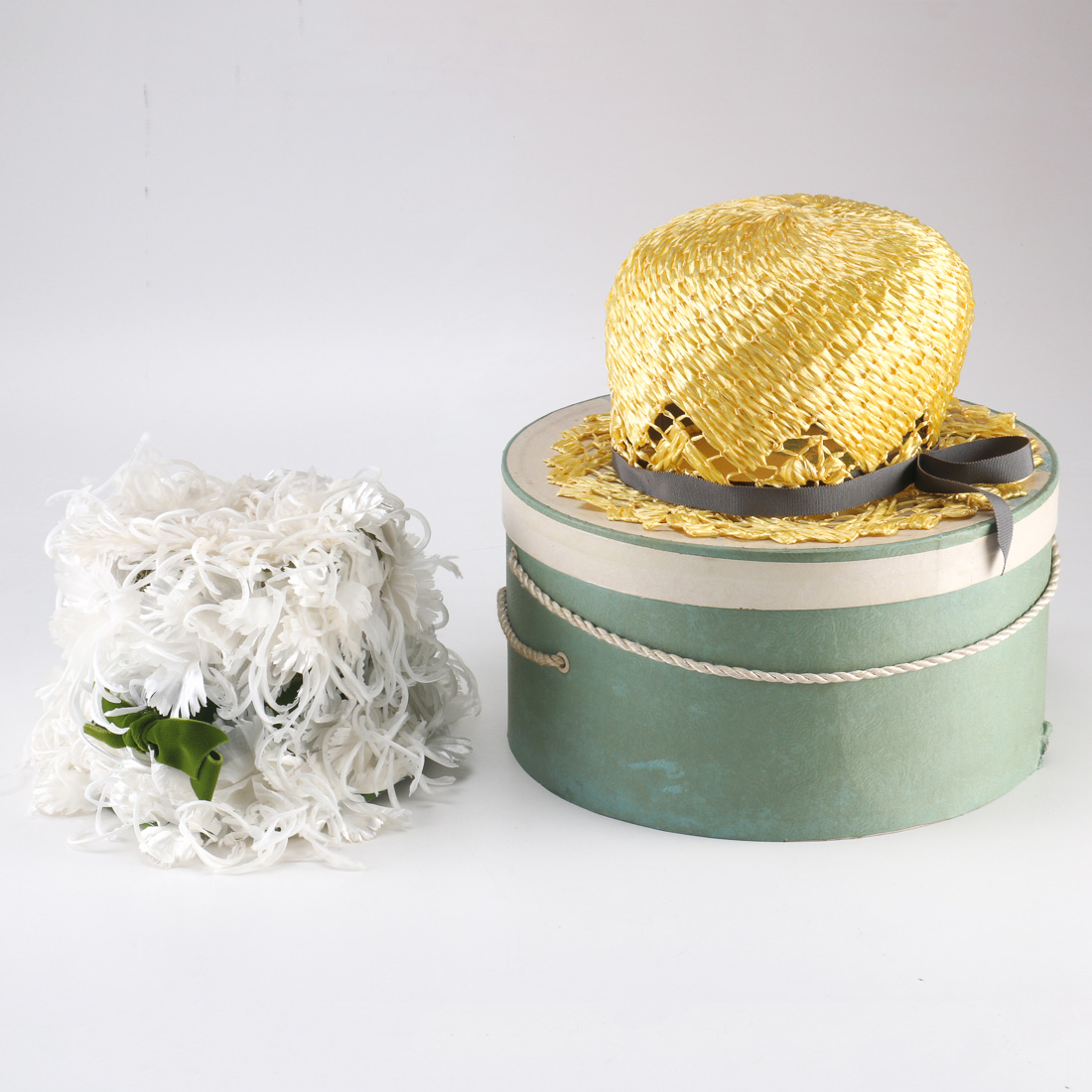Pair of Hats and Hatbox