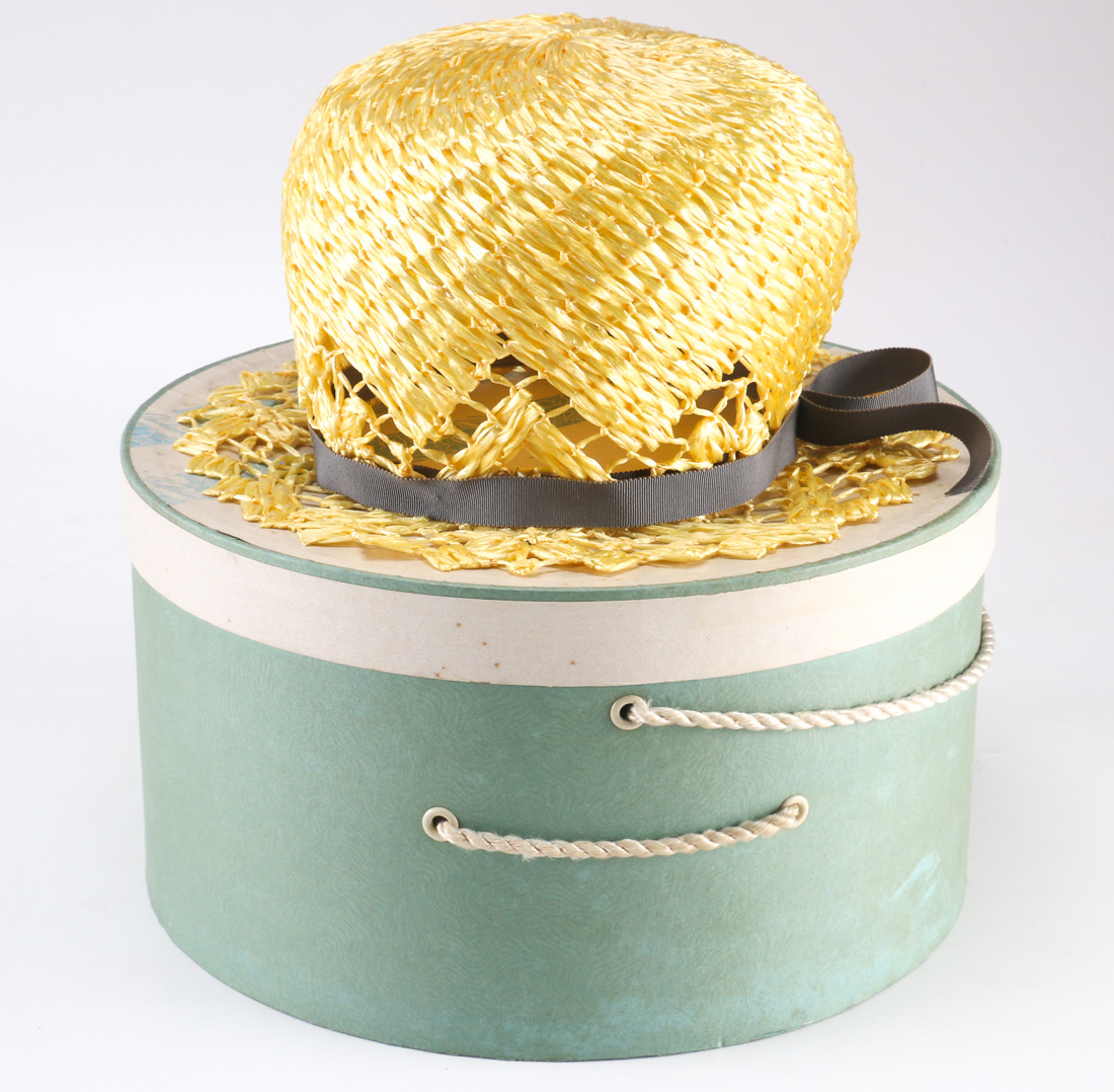 Pair of Hats and Hatbox