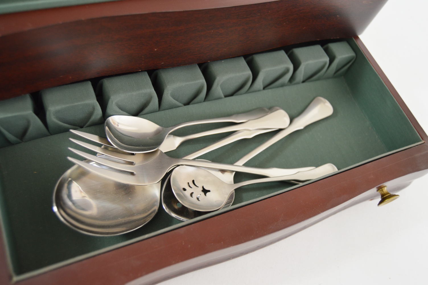 Ten-Place Setting of Oneida Stainless Flatware