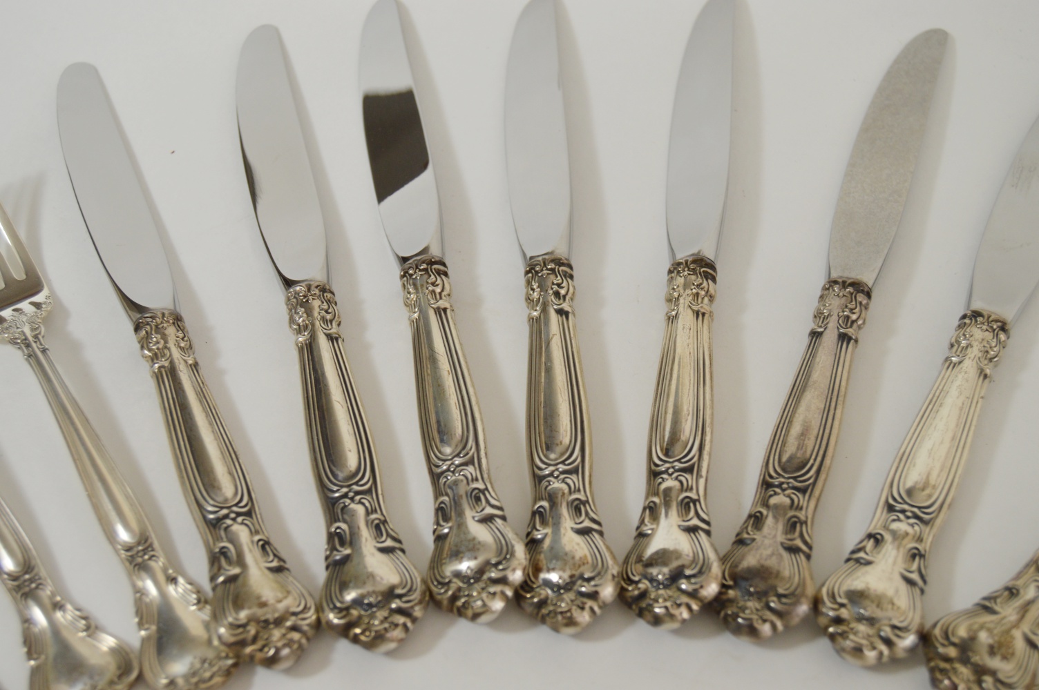 Gorham Sterling Silver "Chantilly" Flatware Set