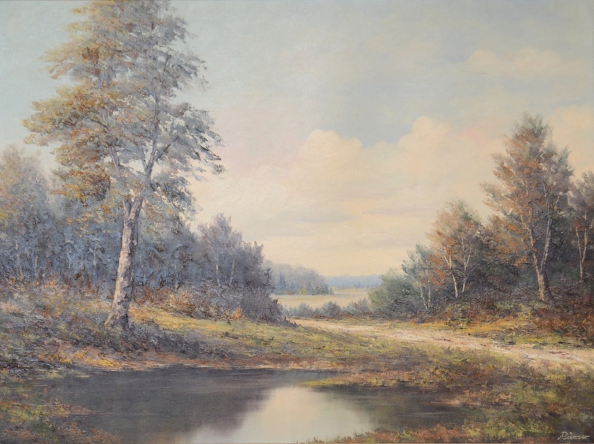 Original Oil on Canvas Landscape