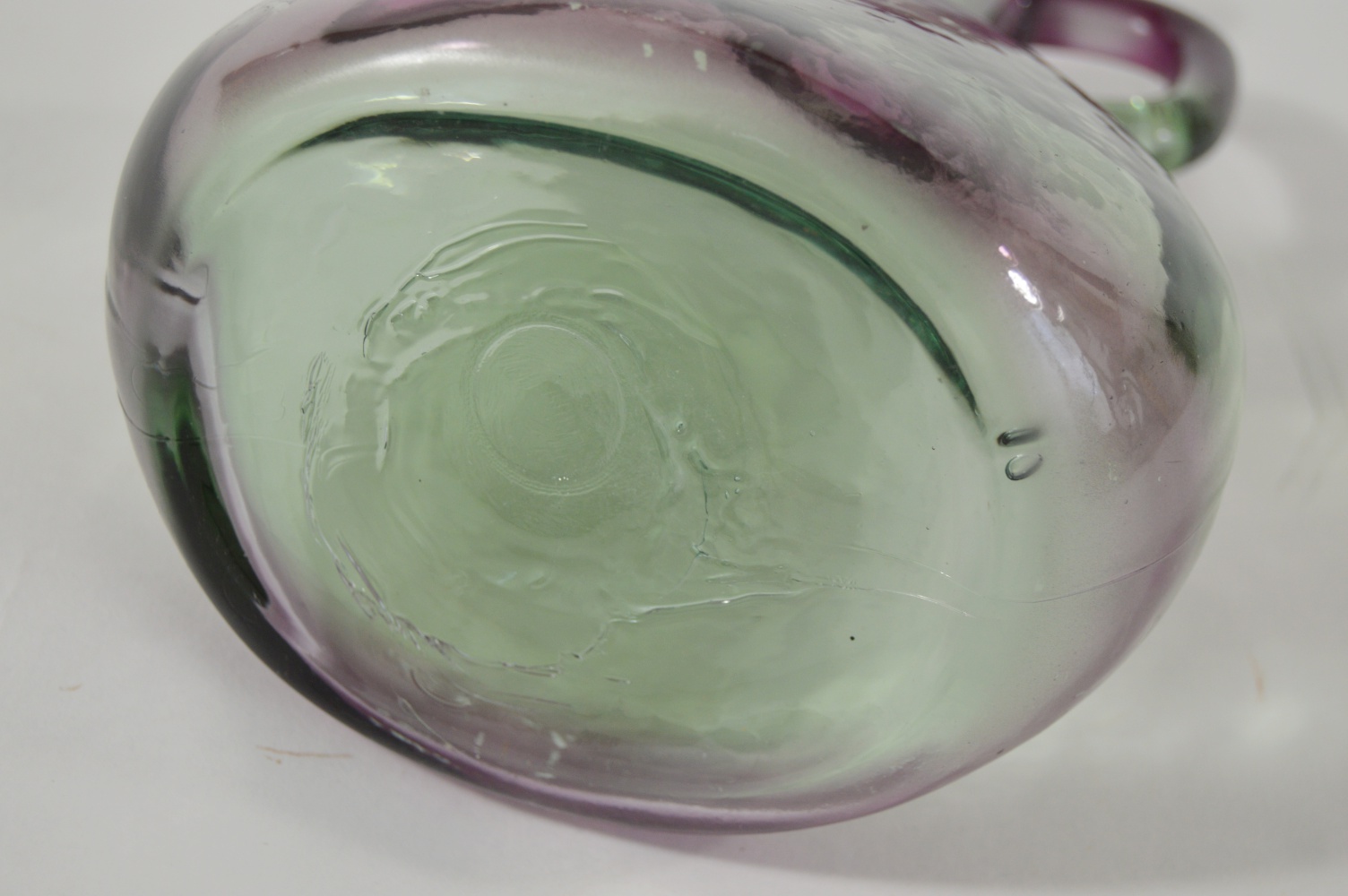 Mid Century Blenko Glass Pitcher