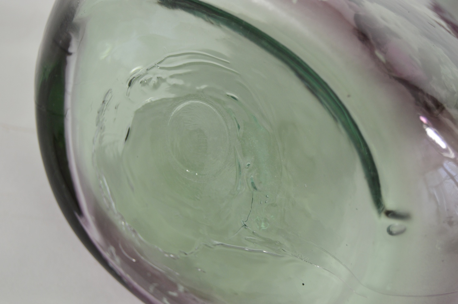 Mid Century Blenko Glass Pitcher