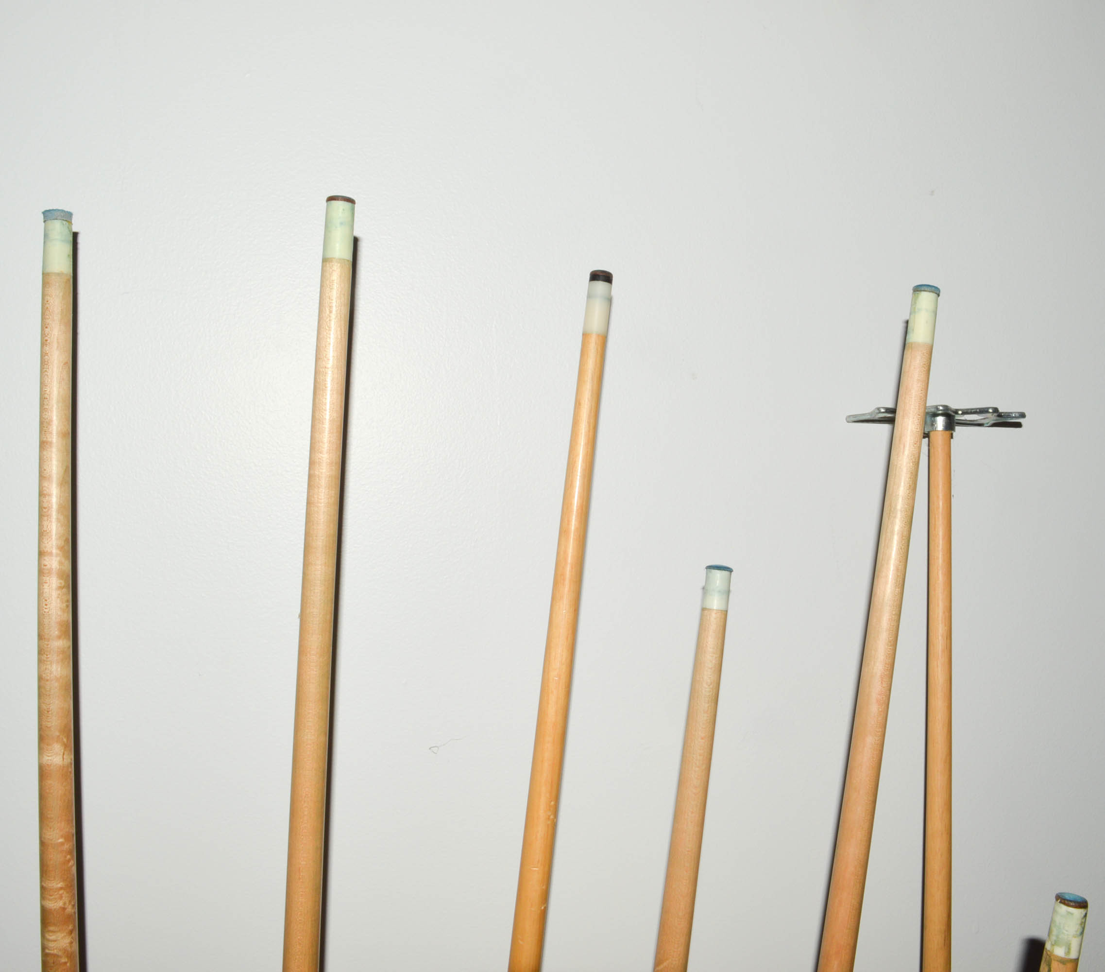 Retro Shark Billiard Stand with Cues, Balls, Racks, and More