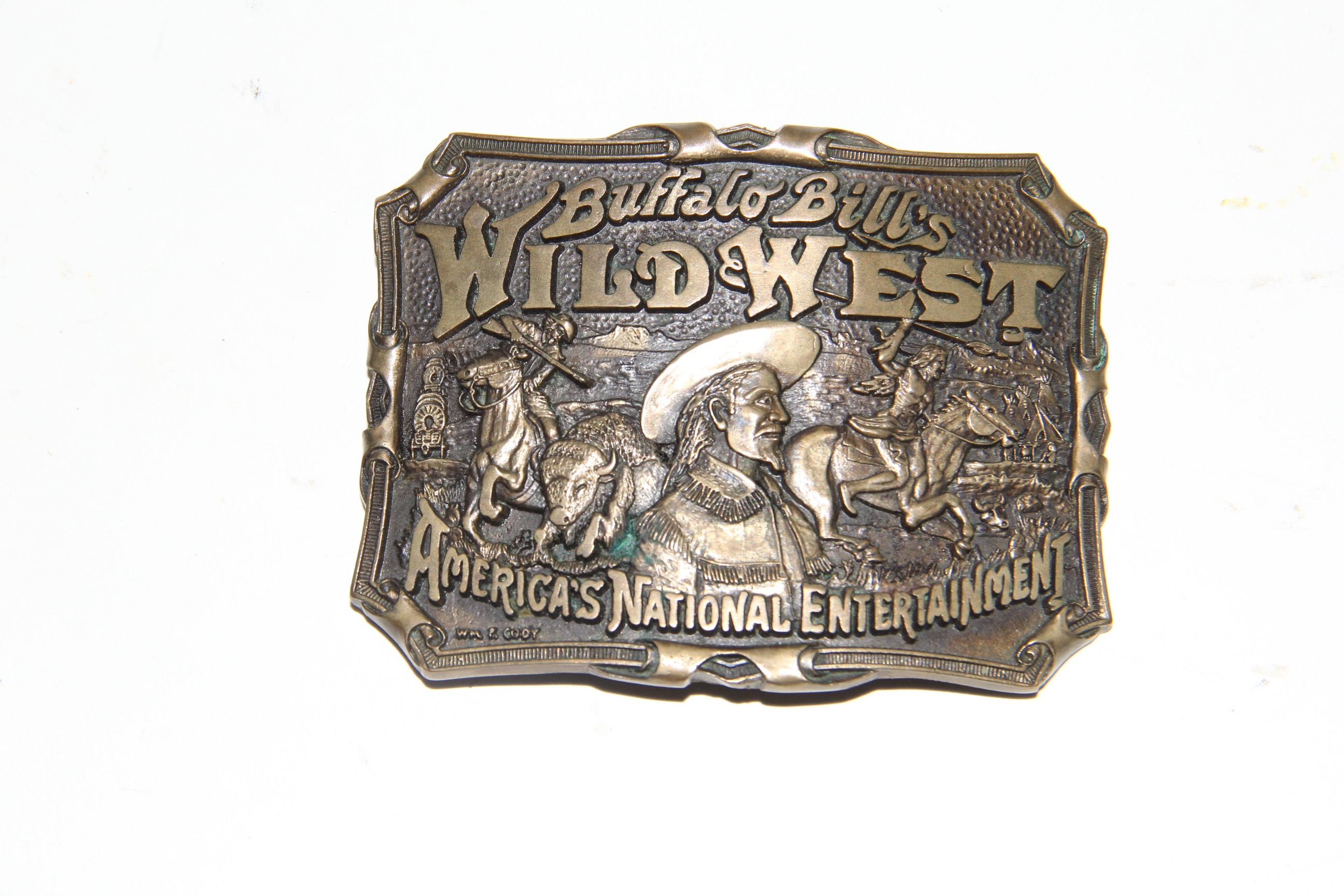 Southwestern Style Bolero Ties and Buffalo Bill Belt Buckle