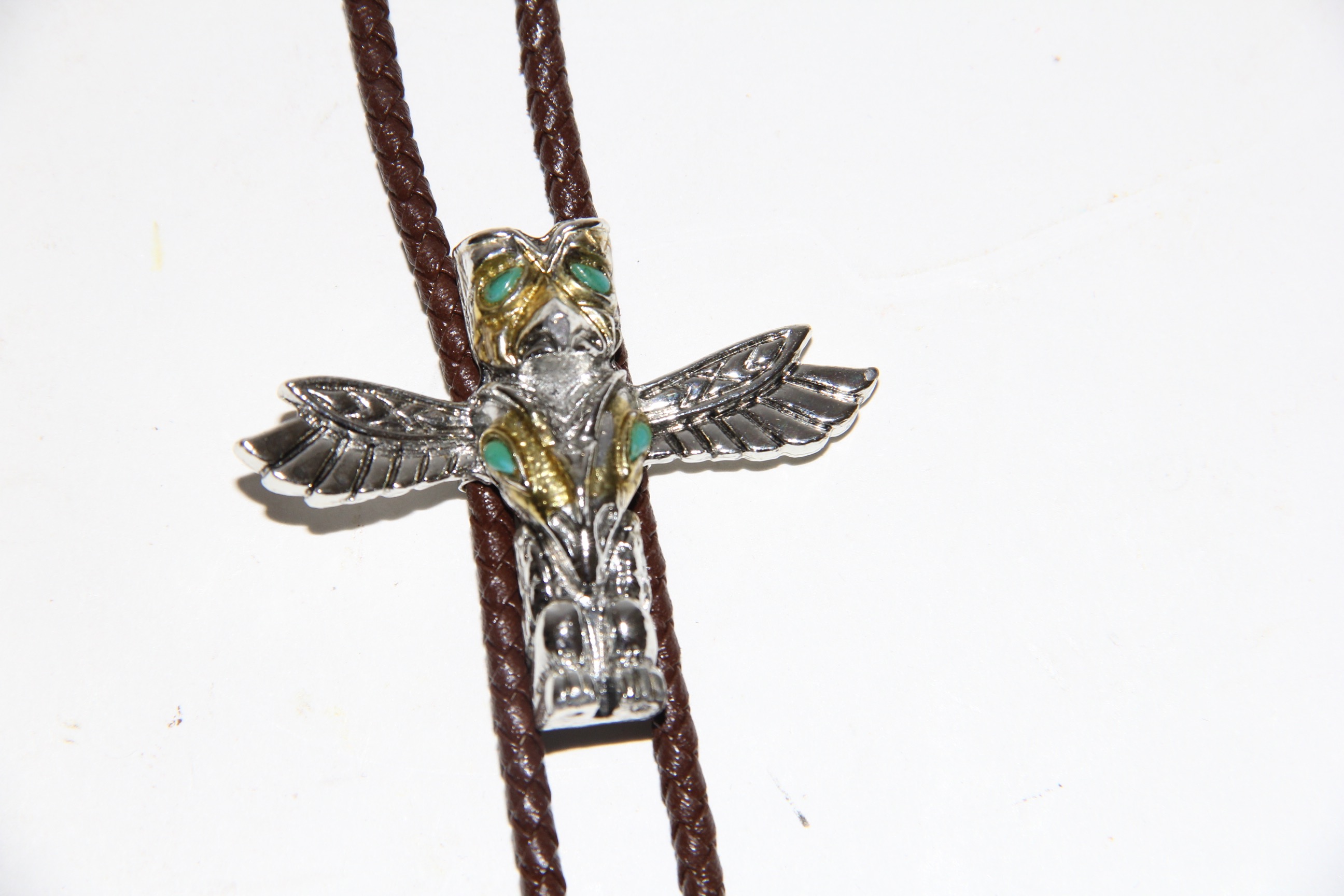 Southwestern Style Bolero Ties and Buffalo Bill Belt Buckle