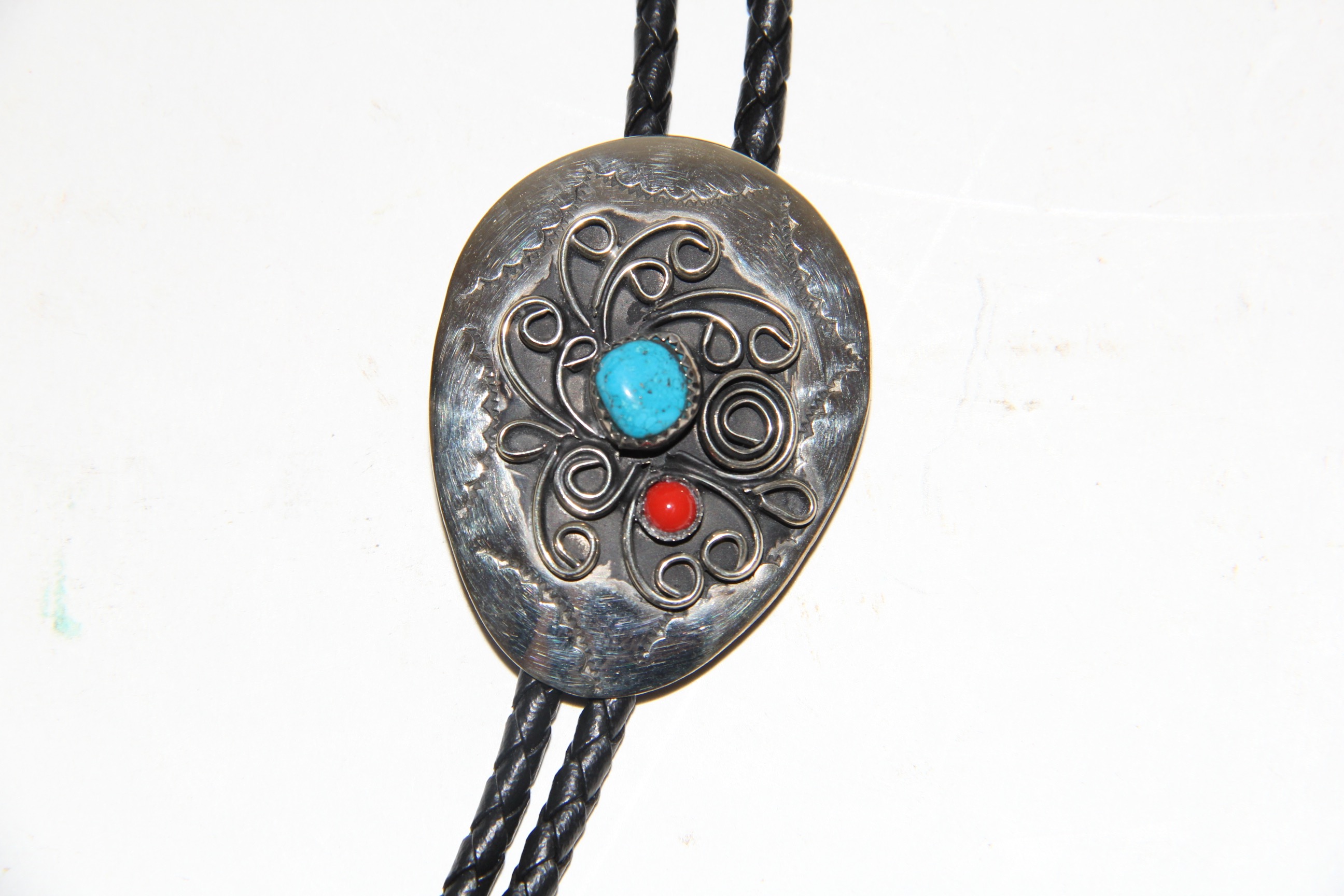 Southwestern Style Bolero Ties and Buffalo Bill Belt Buckle