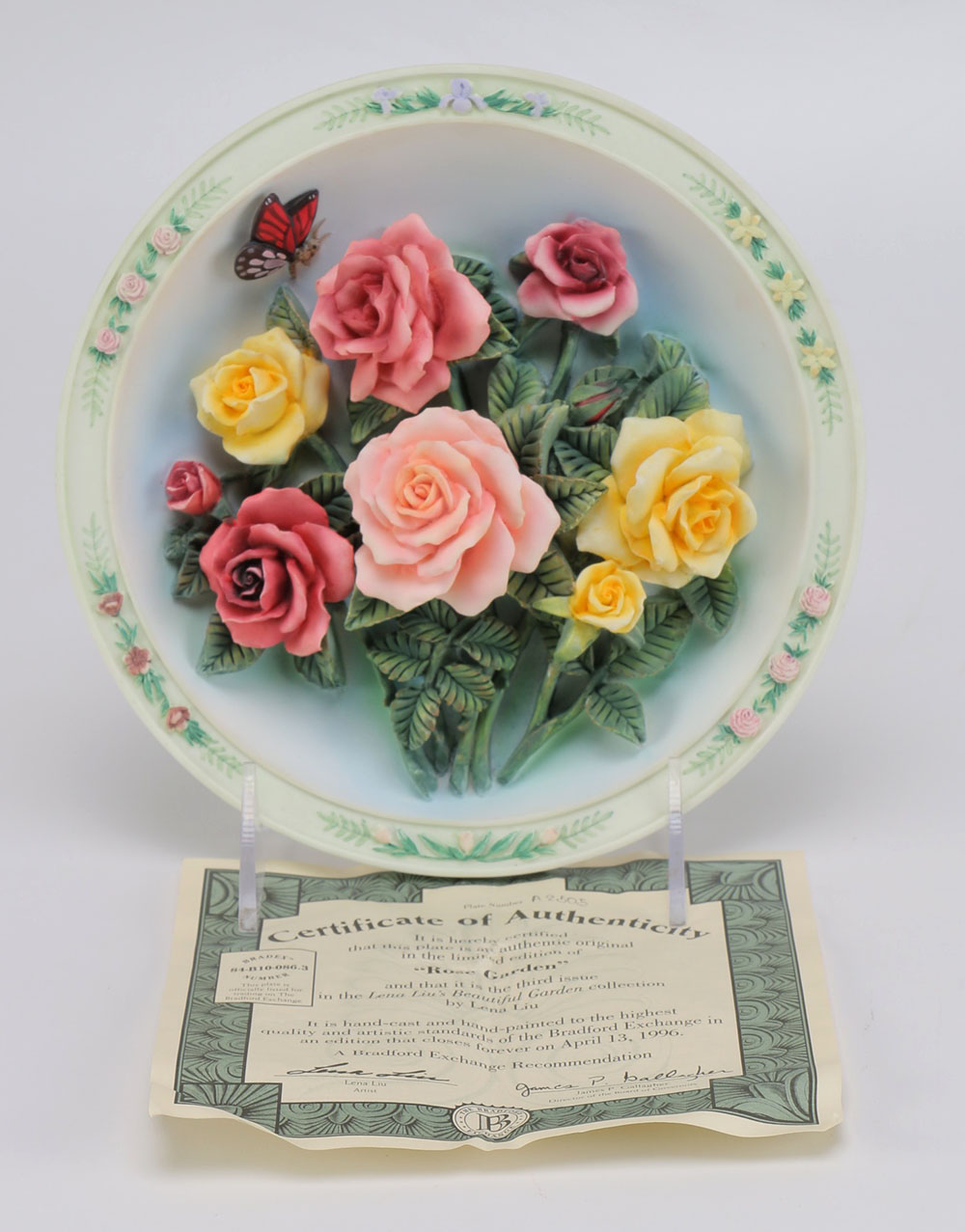 Lena Liu's Beautiful Gardens Plates