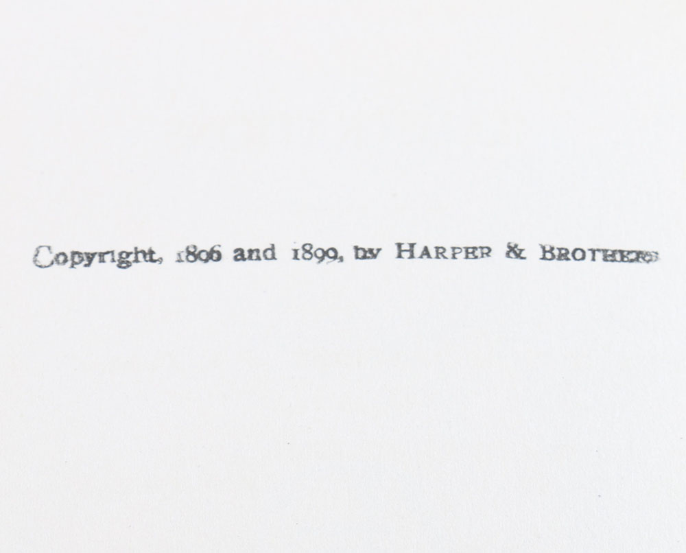 Collection of Antique Mark Twain Books