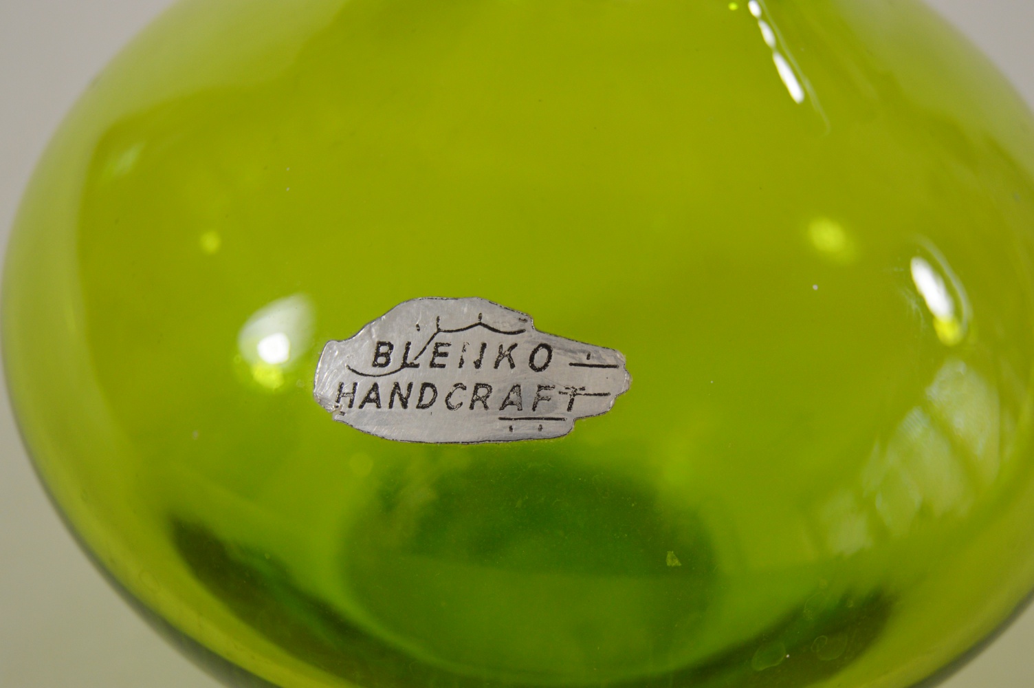 Mid Century Blenko Decanter