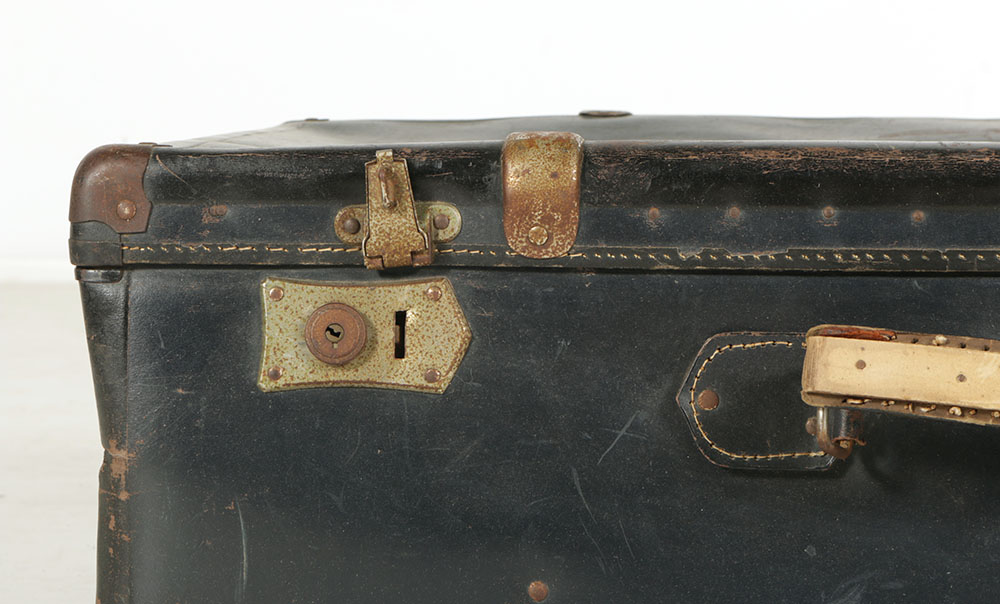 Vintage Latch Lock Luggage Suitcase