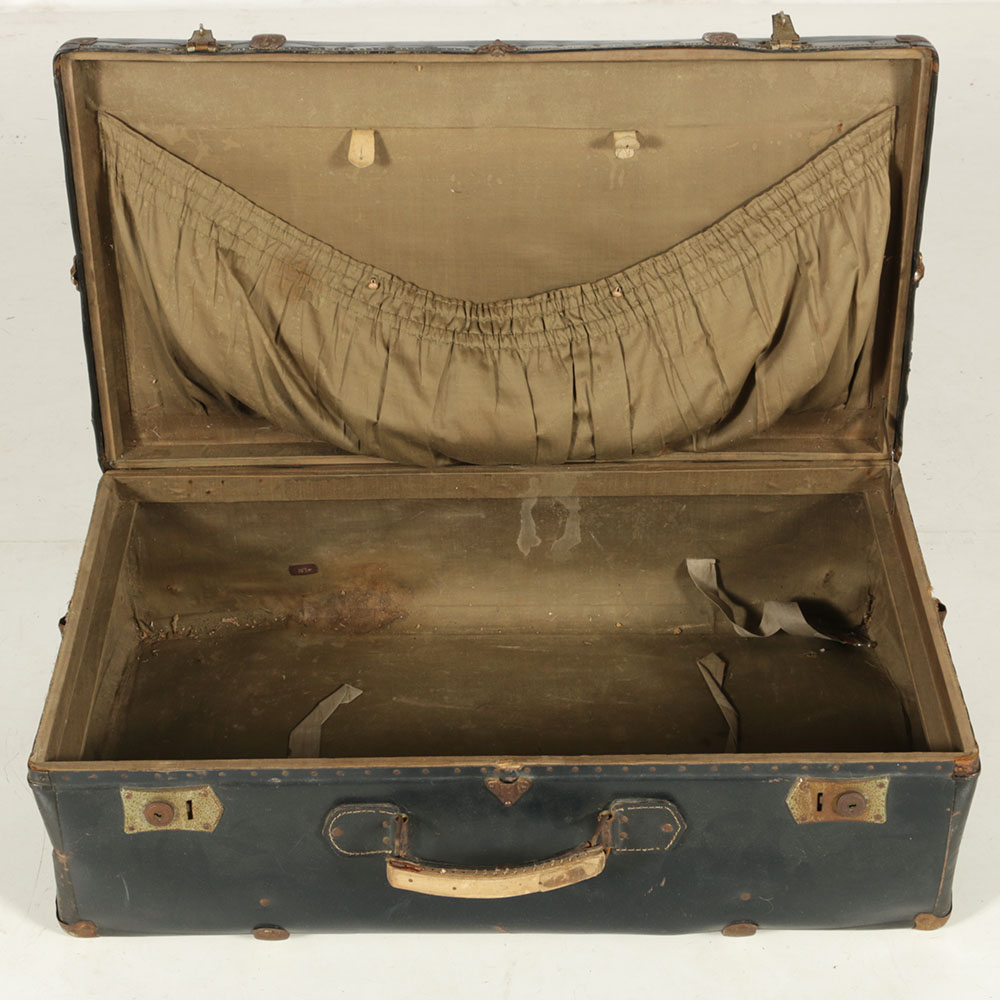 Vintage Latch Lock Luggage Suitcase