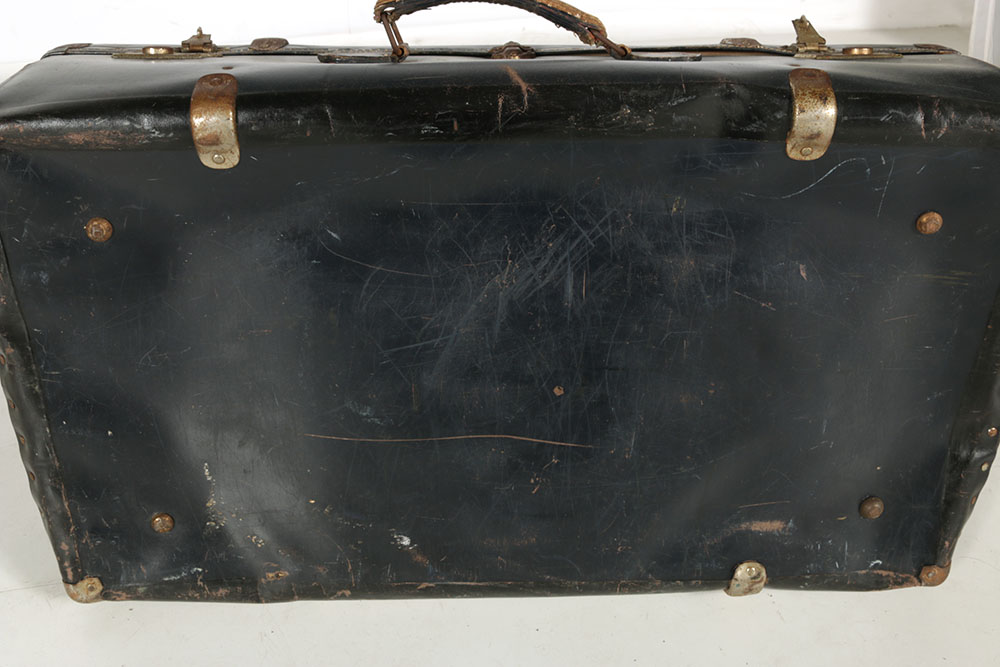 Vintage Latch Lock Luggage Suitcase