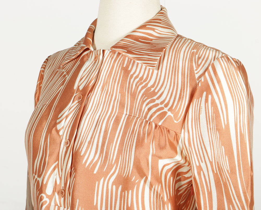 Prada Long Sleeve Dress