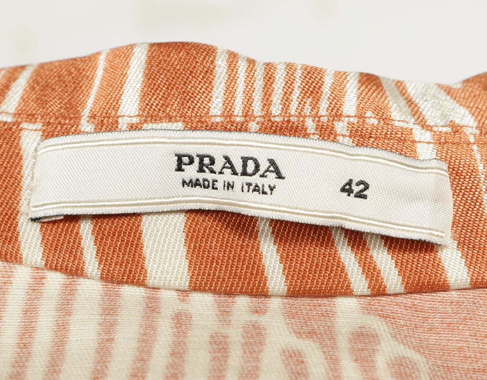 Prada Long Sleeve Dress