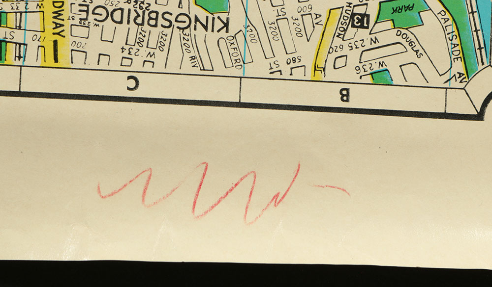 Vintage Hagstrom Map of Manhattan