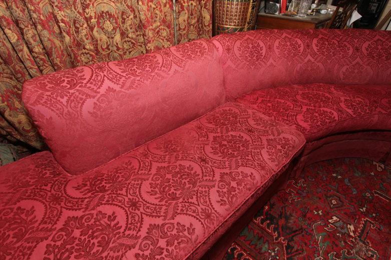 Vintage Hollywood Regency Sectional Sofa