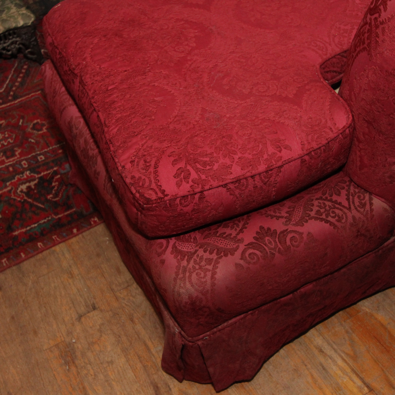 Vintage Hollywood Regency Sectional Sofa