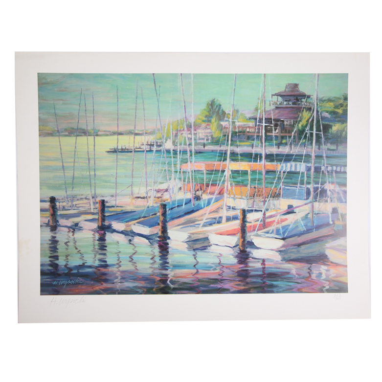 Collection of Harry Wysocki Signed Offset Lithograph Prints