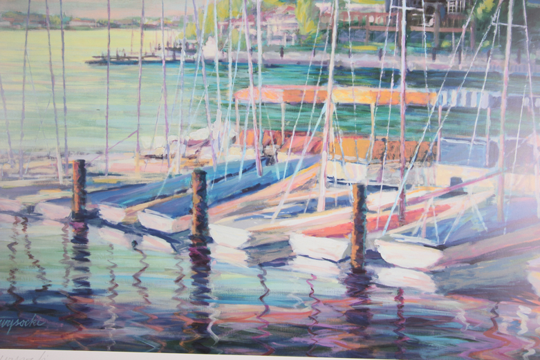 Collection of Harry Wysocki Signed Offset Lithograph Prints