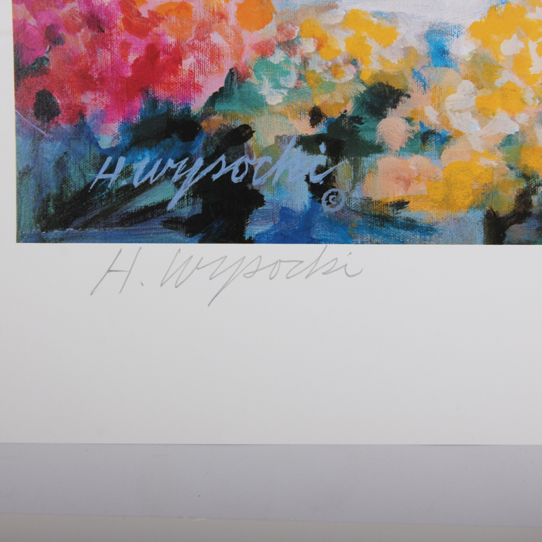 Collection of Harry Wysocki Signed Offset Lithograph Prints