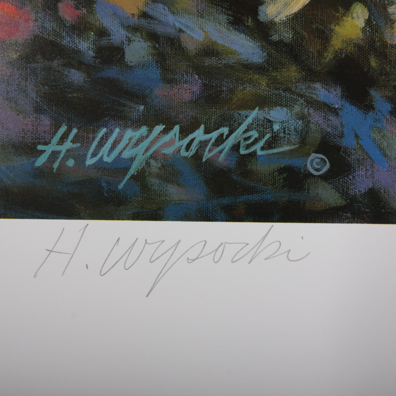 Collection of Harry Wysocki Signed Offset Lithograph Prints