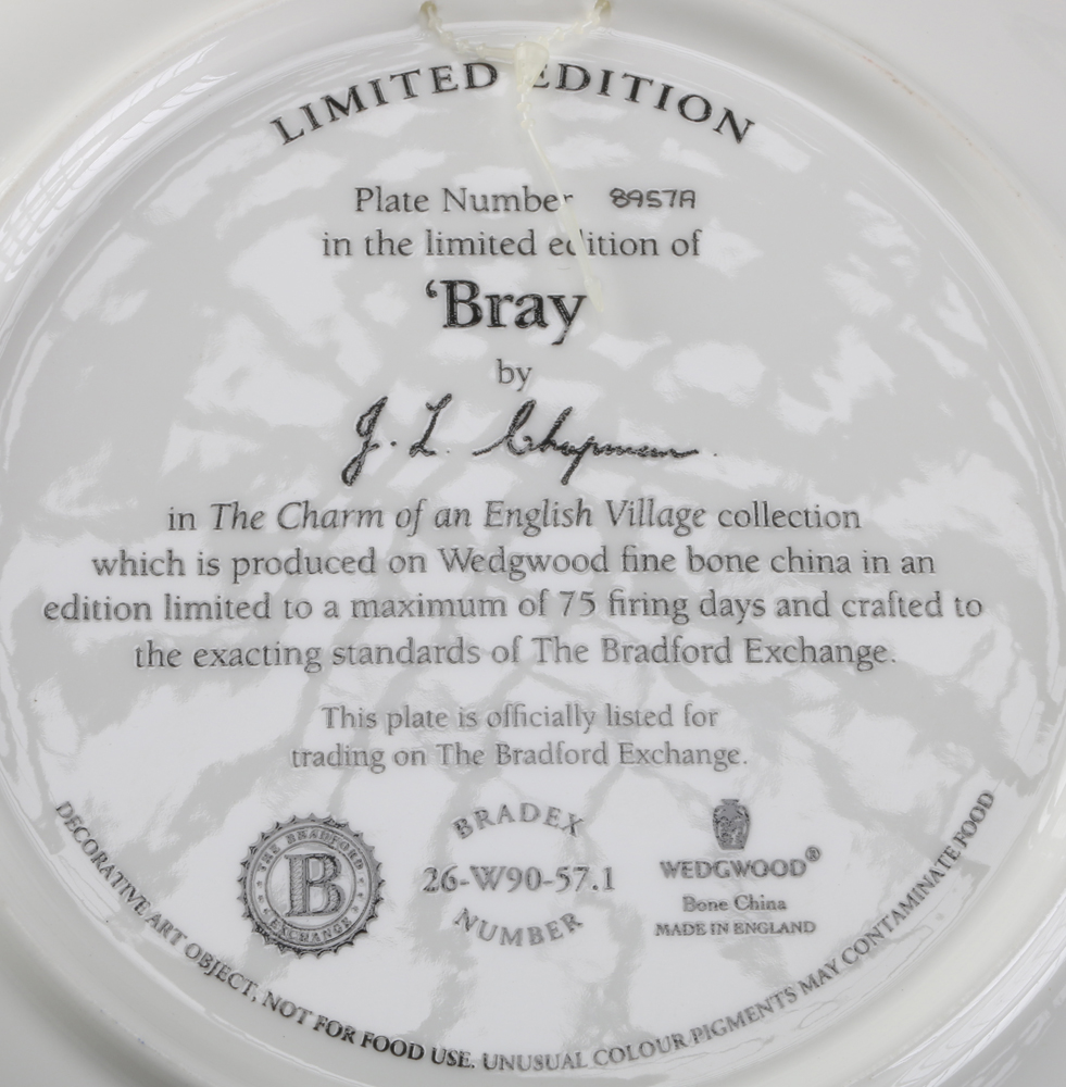 Collection of Wedgwood "The Charm of an English Village" Plates