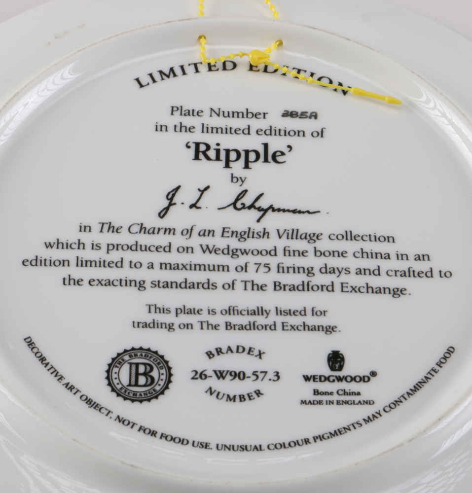 Collection of Wedgwood "The Charm of an English Village" Plates