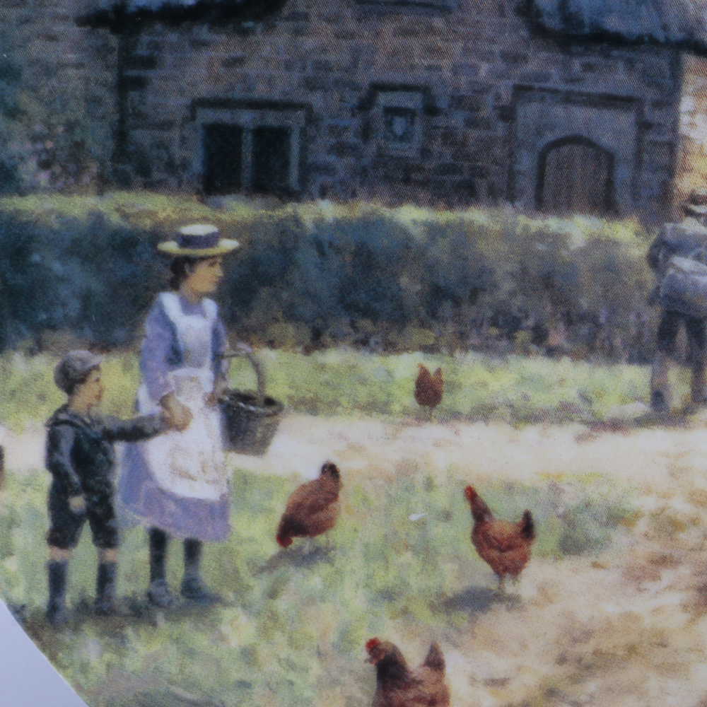 Collection of Wedgwood "The Charm of an English Village" Plates