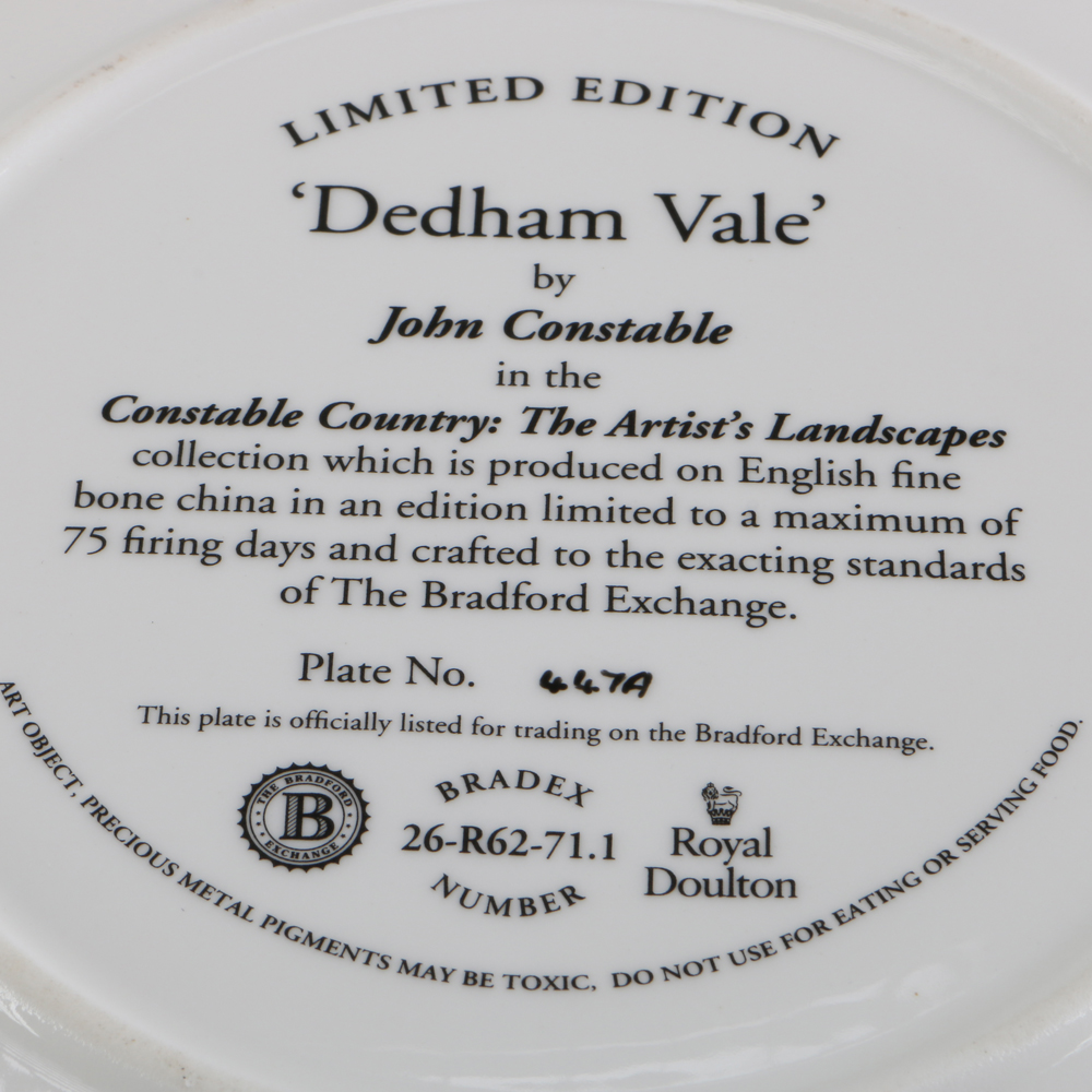 Collection of Wedgwood "The Charm of an English Village" Plates