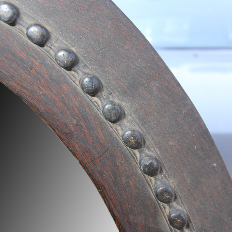 Vintage Wooden Wall Mirror