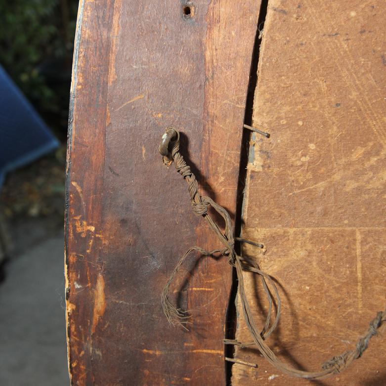 Vintage Wooden Wall Mirror