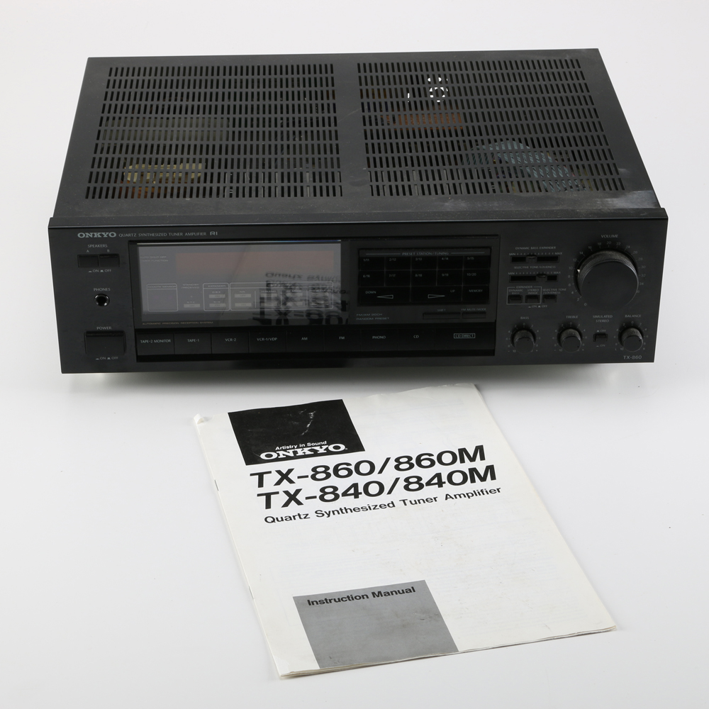 Onkyo Quartz Synthesized Tuner Power Amplifier