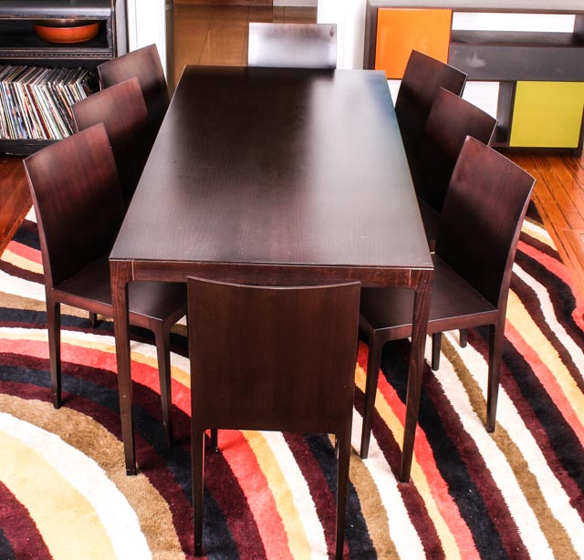 DWR Contemporary "Anna" Birch Dining Table