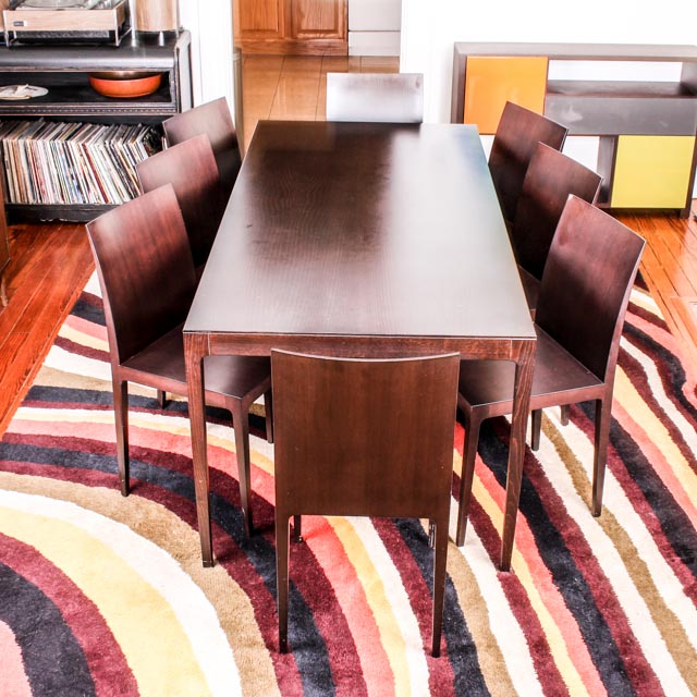 DWR Contemporary "Anna" Birch Dining Table